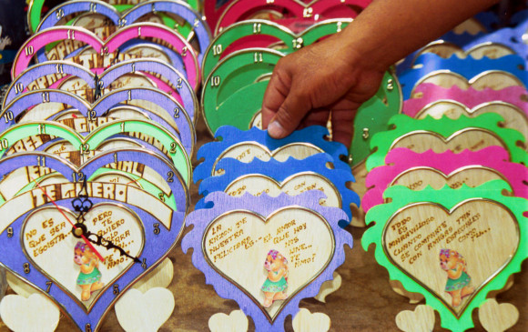 Amor y amistad, fecha que esperanza al comercio. FOTO: MANUEL SALDARRIAGA