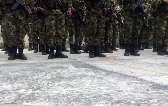 El hombre detenido sería un sargento segundo de la Fuerza Armada Nacional Bolivariana. FOTO COLPRENSA
