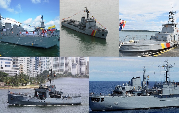Regalos extranjeros que surcan mares con la Armada