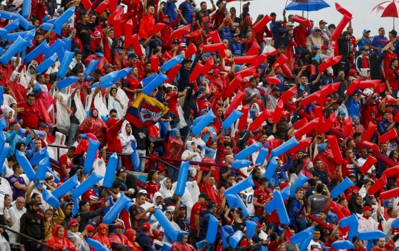 Final feliz para los hinchas del DIM varados en Argentina. FOTO 
