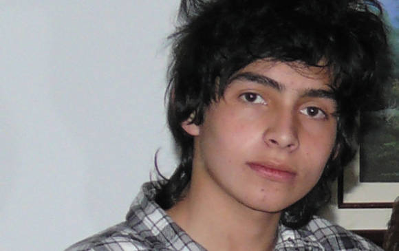 Diego Felipe Becerra, grafitero asesinado en Bogotá. FOTO Colprensa