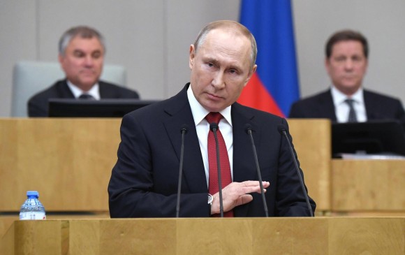 Vladimir Putin, presidente de Rusia. FOTO: EFE