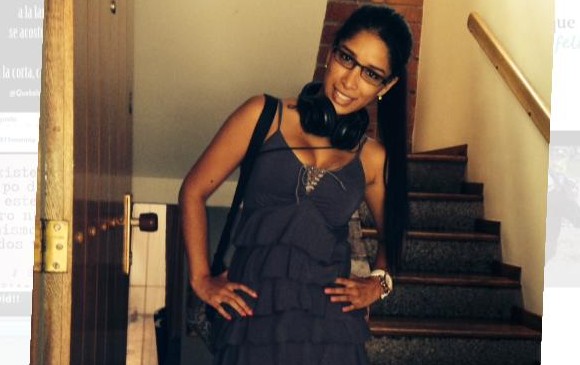 Esta es Liliana Calderón, quien recibió un disparo en su rostro en mayo de 2016. FOTO TOMADA DE FACEBOOK