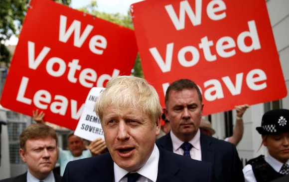 Boris Johnson, primer ministro de Reino Unido. FOTO: EFE