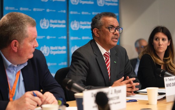 El director de la Organización Mundial de la Salud, Tedros Ghebreyesus. FOTO Twitter @DrTedros