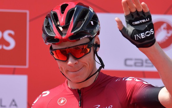 En la Vuelta a España, Chris Froome terminó su vinculación con el Ineos (antiguo Sky), Foto AFP
