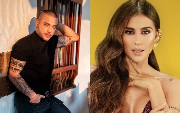 Jessie Uribe y Greeicy Rendón, dos de los artistas que iban a estar en el concierto. FOTO CORTESÍA