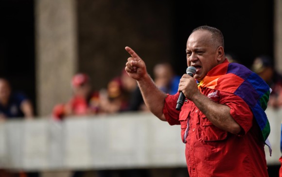 Diosdado Cabello es el número dos del chavismo y fue diagnosticado con covid-19. FOTO: Getty Imágenes