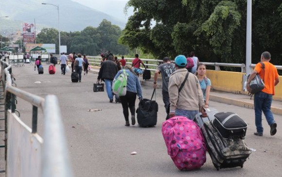 Hasta agosto habían llegado al país unos 935.593 venezolanos, según cifras de Migración Colombia. Foto Colprensa