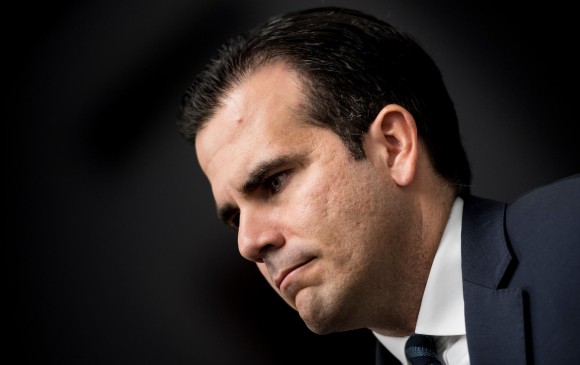 Ricardo Roselló, gobernador de Puerto Rico. FOTO: AFP