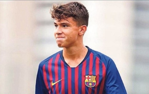 Juan D. Fuentes, fijo en la titular. FOTO CORTESÍA BARCELONA FC