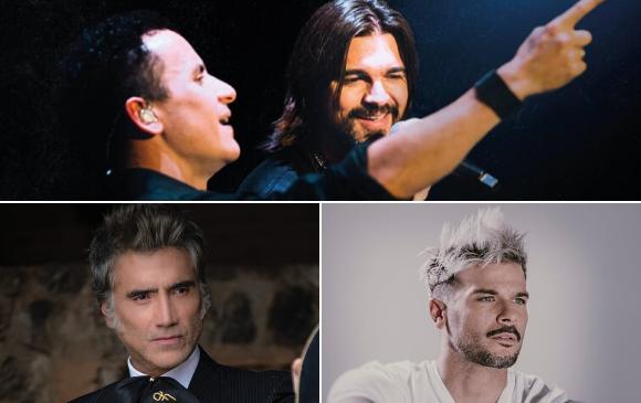 Juanes, Fonseca, Alejandro Fernández y Pedro Capó anunciaron presentaciones especiales para el Día de la madre. FOTOS Colprensa y Cortesía