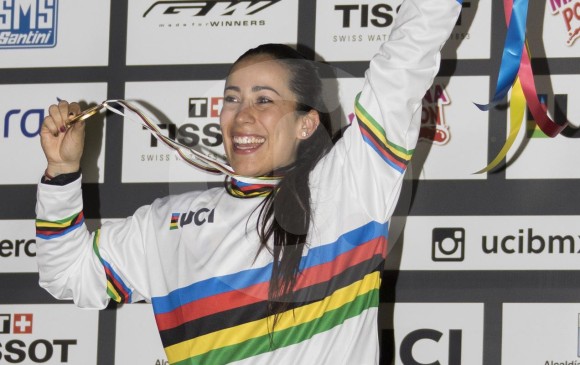 Pajón fue la abandera del país en los pasados Olímpicos de Londres 2012. FOTO Robinson Sáenz