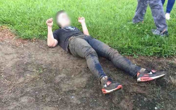 Fotografías así circularon en las redes sociales sobre la fiesta en la que estos jóvenes salieron intoxicados con esta droga.