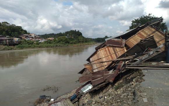 El Chocó ha sufrido por las inundaciones registradas desde el sábado. FOTO Cortesía