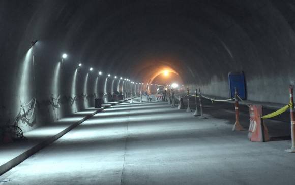 El Túnel de la Línea se extiende por 8,5 kilómetros. FOTO COLPRENSA