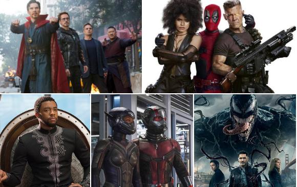 Estas 5 películas estuvieron en la lista de las más taquilleras de 2018. FOTOS Cortesía