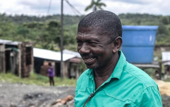 El Comité Paro Cívico Buenaventura recordó a Temístocles como un defensor de la tierra, el agua y la educación. FOTO Colprensa