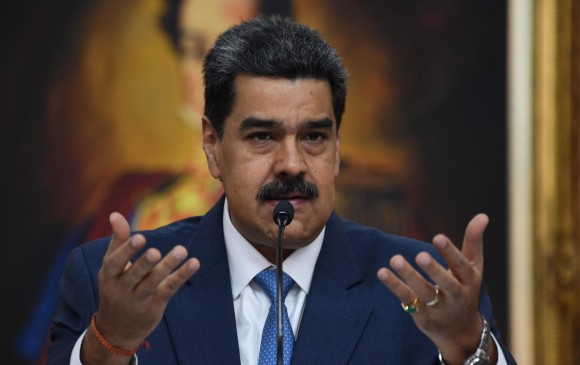 Nicolás Maduro, presidente de Venezuela. FOTO AFP
