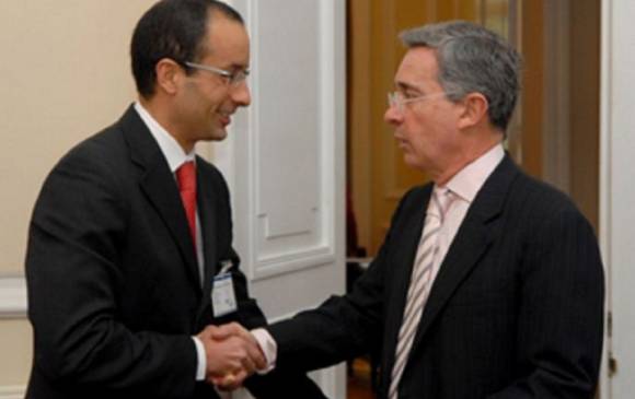 La Oficina de Prensa de la Presidencia de la República documentó la reunión entre Álvaro Uribe y Marcelo Odebrecht. FOTO ARCHIVO