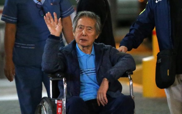 El expresidente del Perú, Alberto Fujimori. Foto: AFP