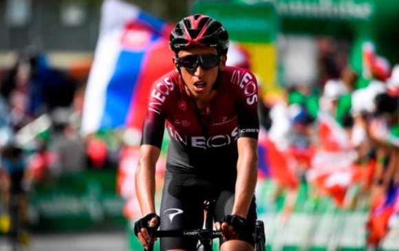 El ciclista colombiano, Egan Bernal, ganador del Tour de Francia vuelve a competencia este miércoles. FOTO EFE