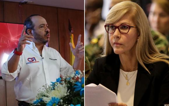 Germán Córdoba fue elegido por Cambio Radical y Dilian Francisca Toro por el Partido de la U. Fotos: Colprensa 