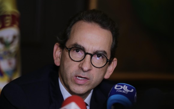 Andrés Valencia, ministro de Agricultura. FOTO COLPRENSA