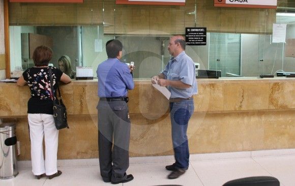 La cartera bruta del total de préstamos aprobados por los establecimientos de crédito, a abril, fue de 444,2 billones de pesos. FOTO ROBINSON SÁENZ
