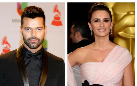 Ricky Martin y Penélope Cruz aprovecharán los Globo de Oro para promocionar el estreno de American Crime Story, serie centrada en el asesinato de Gianni Versace. FOTOS AP