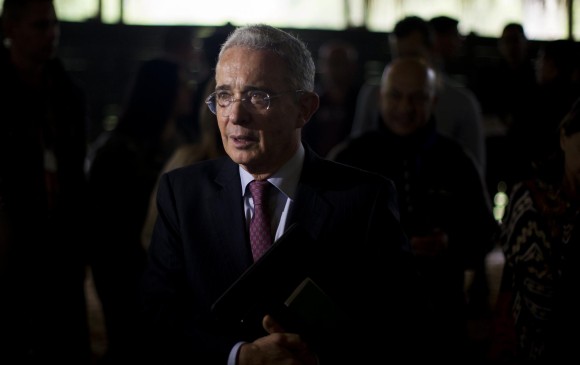 Álvaro Uribe Vélez. FOTO ESTEBAN VANEGAS