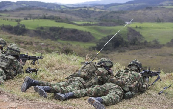 Los enfrentamientos ocurrieron en la frontera entre Caquetá y Meta. FOTO ARCHIVO EDWIN BUSTAMANTE