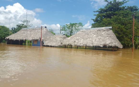 Corregimiento La Pesca de Puerto Nare, a orillas del río Nare o Samaná Norte. FOTO CORTESÍA BRAYAN CAMARGO