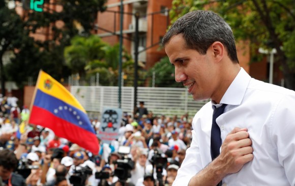 Juan Guaidó es reconocido como presidente interino del país por más de 50 países. FOTO REUTERS