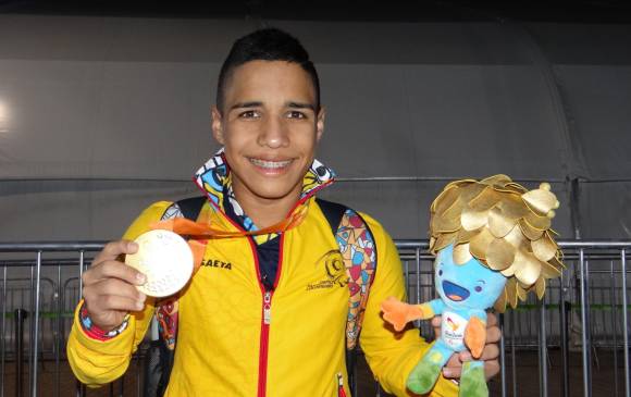 Oro, plata y bronce se llevó Carlos Daniel Serrano en la natación paralímpica de Río 2016. FOTO COLPRENSA