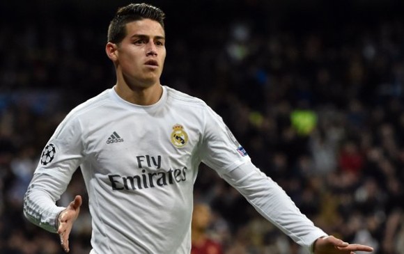 James Rodríguez aparece en la lista de jugadores convocados por el técnico Zinadine Zidane. FOTO AFP