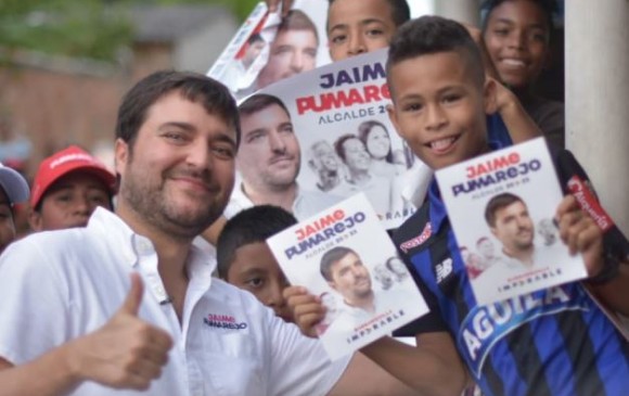 Jaime Pumarejo, candidato a la Alcaldía de Barranquilla que puntea en las encuestas. FOTO COLPRENSA 
