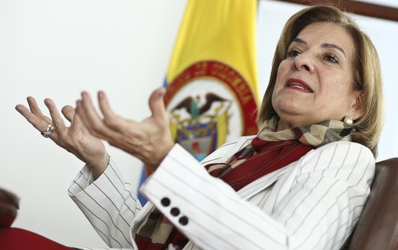 Margarita Cabello, ministra de Justicia. FOTO: COLPRENSA