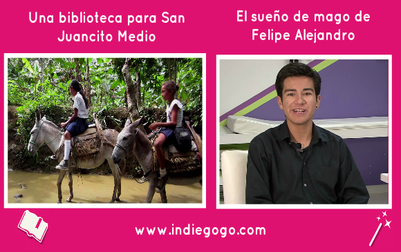 Dos buenas causas que usted puede apoyar en indiegogo.com