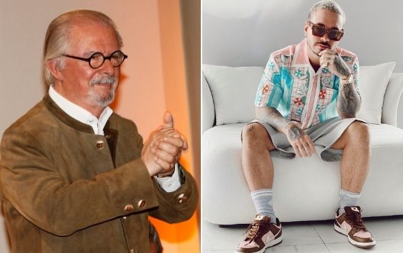 Fernando Botero y J Balvin, dos artistas nacidos en Medellín con reconocimiento mundial. FOTO Cortesía