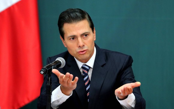 El expresidente de México, Enrique Peña Nieto. FOTO EFE