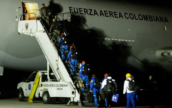 En pocas horas llegará el avión de la Fuerza Aérea a China, para recoger a los 14 colombianos. FOTO: Cortesía