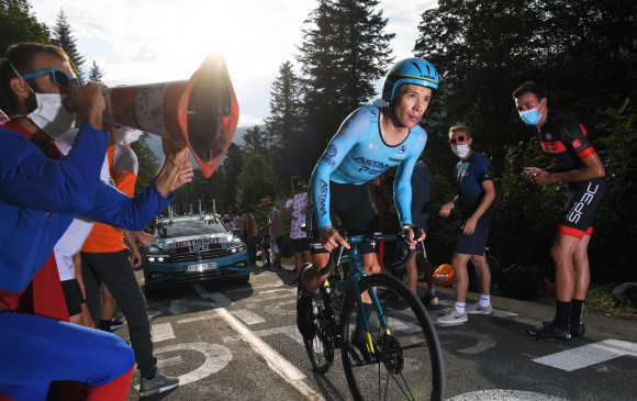 Miguel Ángel López correrá con Movistar la próxima temporada. FOTO GETTY