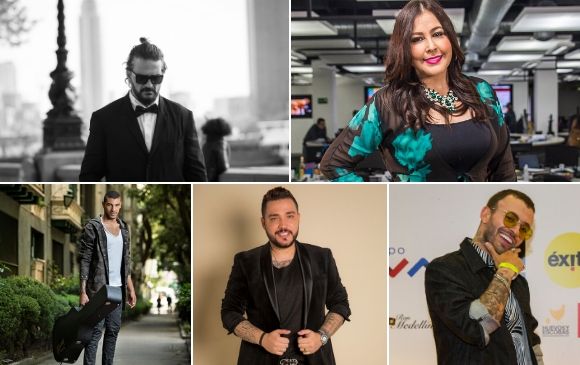 Ricardo Arjona, Arelys Henao, Medrano, Jessi Uribe y Feid, algunos de los artistas que hoy estrenan canción. FOTO Cortesía