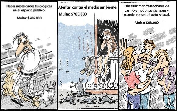 Estas son algunas sanciones. Todas las Ilustraciones de Esteban París