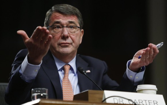 El jefe del Pentágono, Ash Carter. FOTO Archivo Reuters 