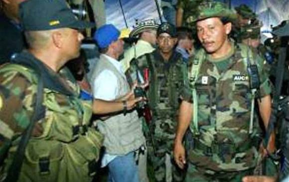 Alias “Botalón” fue acusado de varios delitos de lesa humanidad como la desaparición forzada y reclutamiento infantil y cumplió 8 años de cárcel bajo el amparo de la Ley de Justicia y Paz. FOTO ARCHIVO COLPRENSA