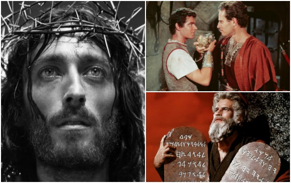 Jesús de Nazareth, Ben-Hur y Los 10 mandamientos son algunas de las cintas bíblicas más recordadas. FOTOS Cortesía