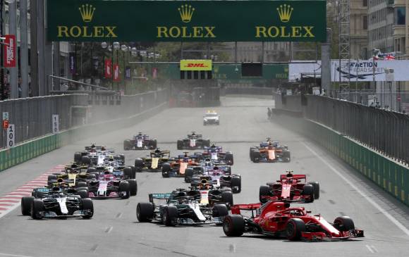 La carreras se podrán seguir por los canales oficiales de la Fórmula Uno en las plataformas Youtube, Twitch y Facebook. FOTO EFE