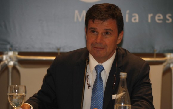 Andrés Restrepo, presidente de Mineros. FOTO MANUEL SALDARRIAGA